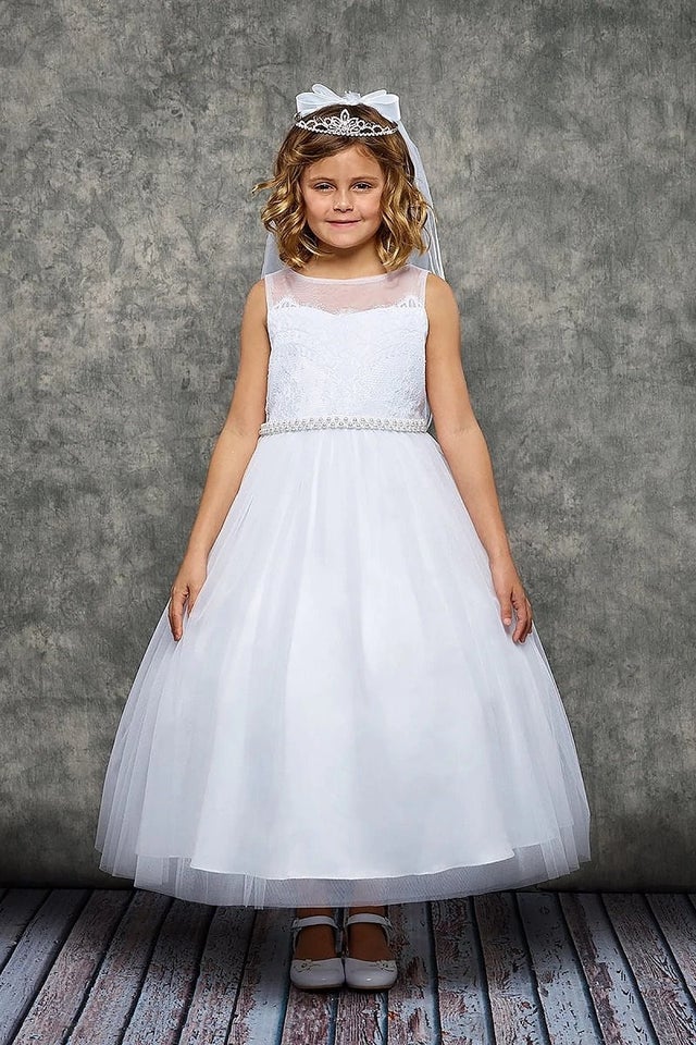 Lace first hotsell communion dress